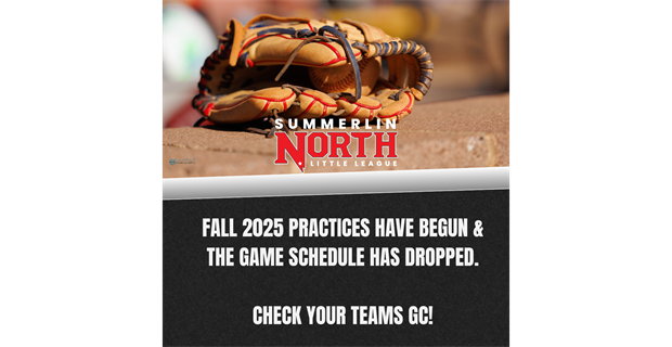 The Game Schedule Has Dropped!